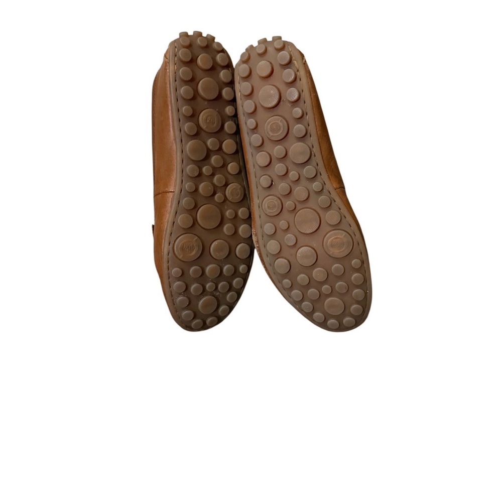Born Brown Leather Driving Loafers 7.5 Horsebit Comfort Flats - Picture 10 of 10